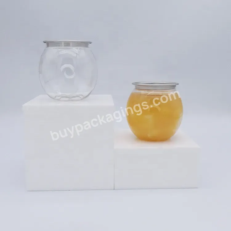 210ml 7oz Food Grade Pet Plastic Clear Soda Can For Drink Juice Coffee Beverage Packaging