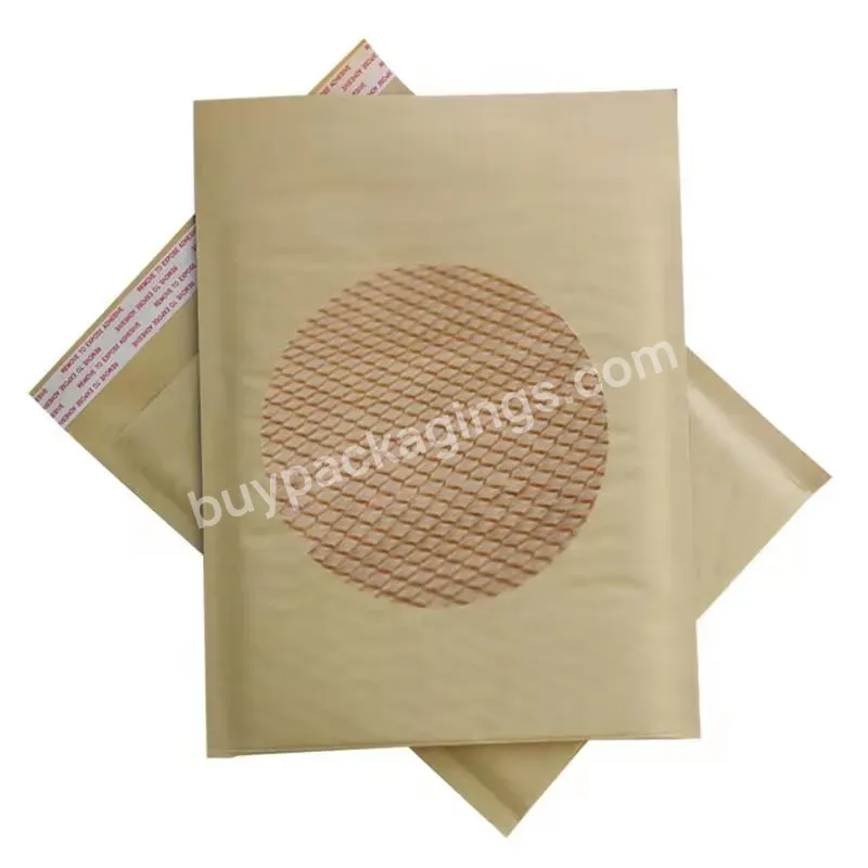 21*28 Cm Honeycomb Envelope Bag Paper Padded Mailer Bags Kraft Paper Padded Envelopes Mailer Bag