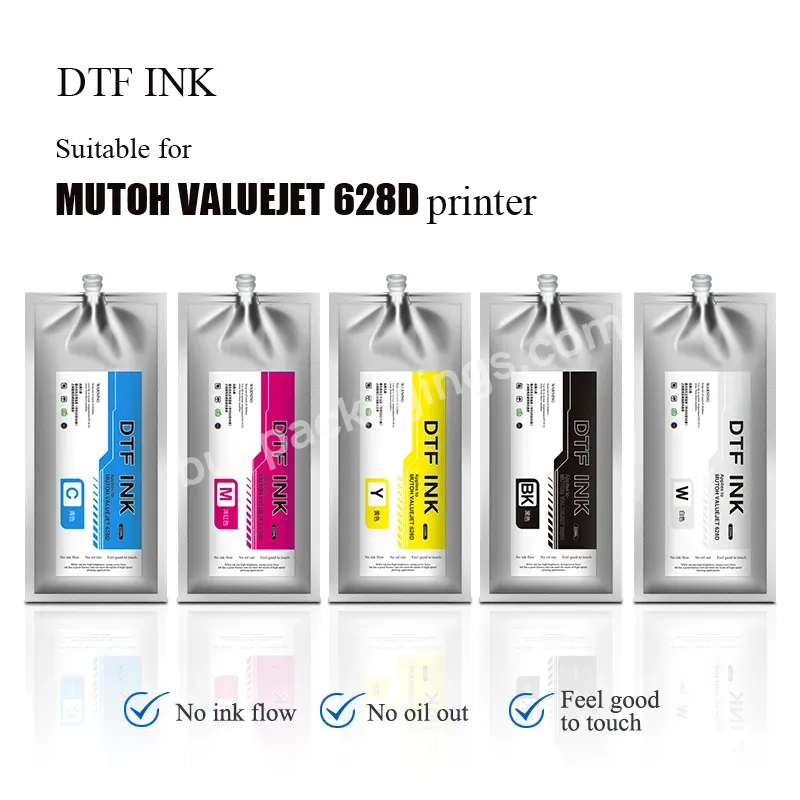 220ml Dtf Refillable Ink Bag For Mutoh Valuejet 628d Printer