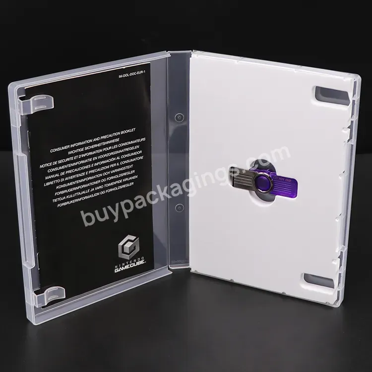 22mm Usb Flash Sd Card Case Cd Dvd Usb Storage Box With Booklet Usb Stick Cd Games Replacement Disc Box Dvd Case