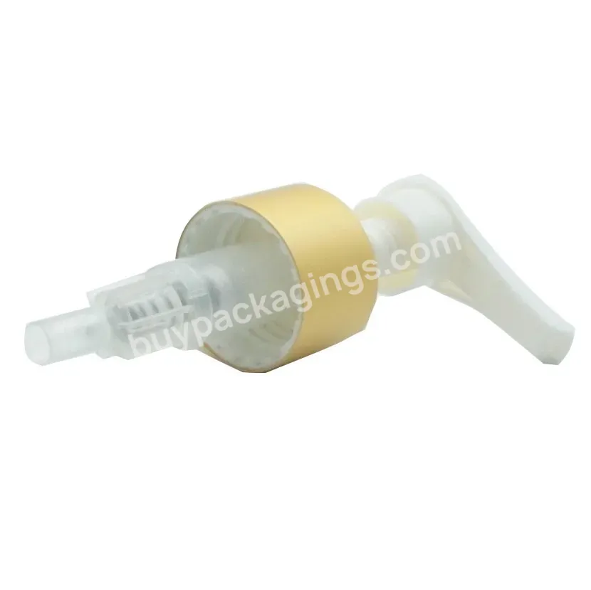 24 28 32mm Neck Size Hot Sale Wholesale Pressed Aluminium And Plastic Pump For Toilet Hotel Bathroom Bottle