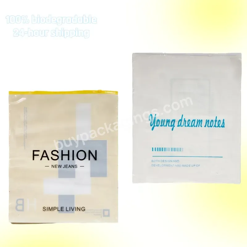 24-hour Delivery Of High-quality,Environmentally Friendly,Biodegradable Zipper Bags