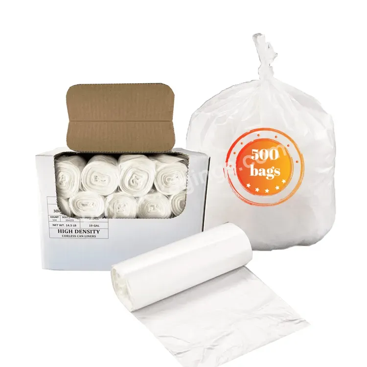 24'' X 33'' 13 Gallons Clear Garbage Bags,High Density Can-liners Trash Bag For Office,Household