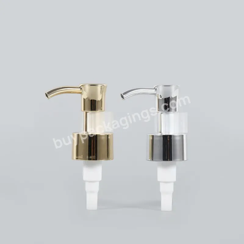 24/400 28/400 Stainless Steel Non Spill Hand Plastic Dispenser Lotion Oil Pump For Bottle - Buy Stainless Steel Lotion Pump,Lotion Pump,Ture Color.