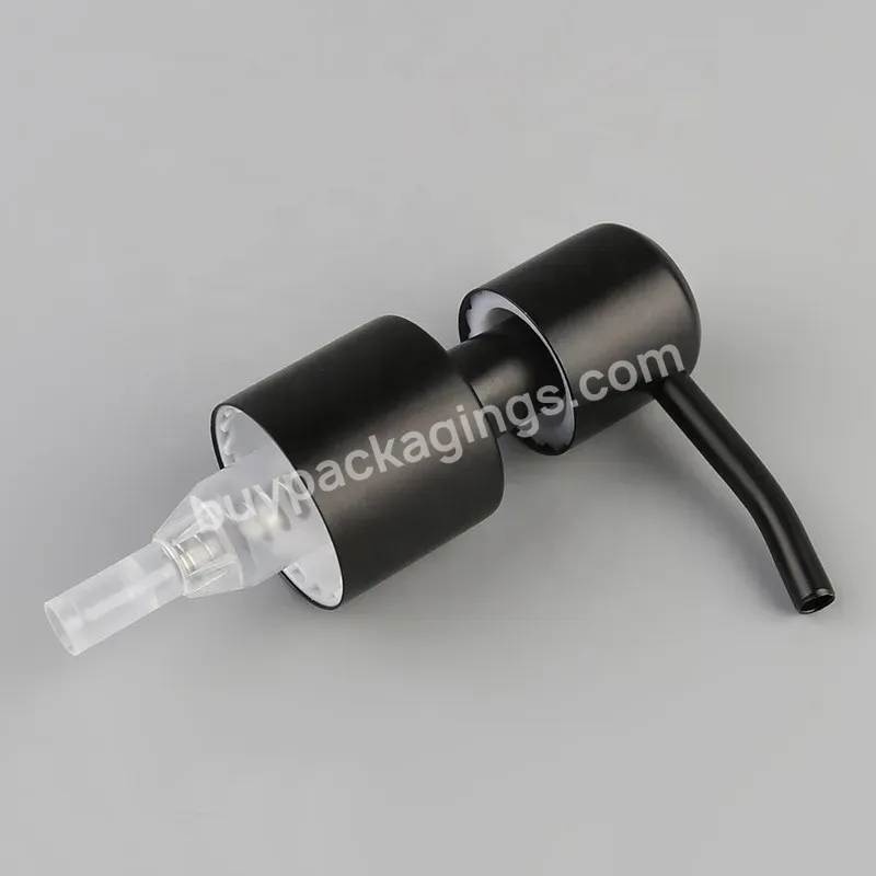 24/410 28/400 Matte Black Stainless Steel Lotion Pump For Bottle - Buy Stainless Steel Lotion Pump,Lotion Pump,Matte Black Stainless Steel Lotion Pump.