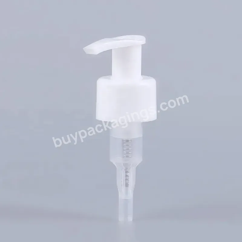 24/410 28/410 Plastic Clear White Dispenser Soap Liquid Lotion Pump For Bottle