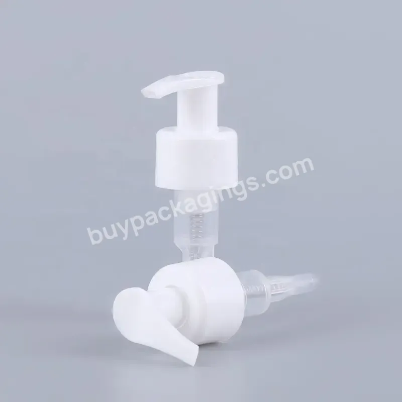 24/410 28/410 Plastic Clear White Dispenser Soap Liquid Lotion Pump For Bottle