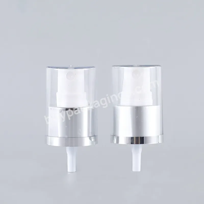 24/410 28/410 Pp Aluminum Sliver Pp Plastic Cosmetic Plastic Fine Mist Spray Pump Perfume Sprayer Pump With Cap