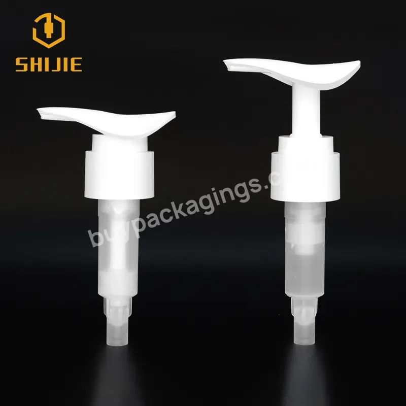 24/410 28/410 Transparent Non-spill White Lotion Pumps Forbottle Shampoo Switch Pump Dispensing Pumps