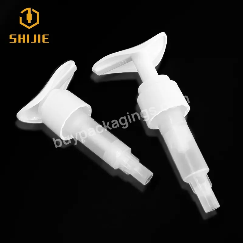 24/410 28/410 Transparent Non-spill White Lotion Pumps Forbottle Shampoo Switch Pump Dispensing Pumps