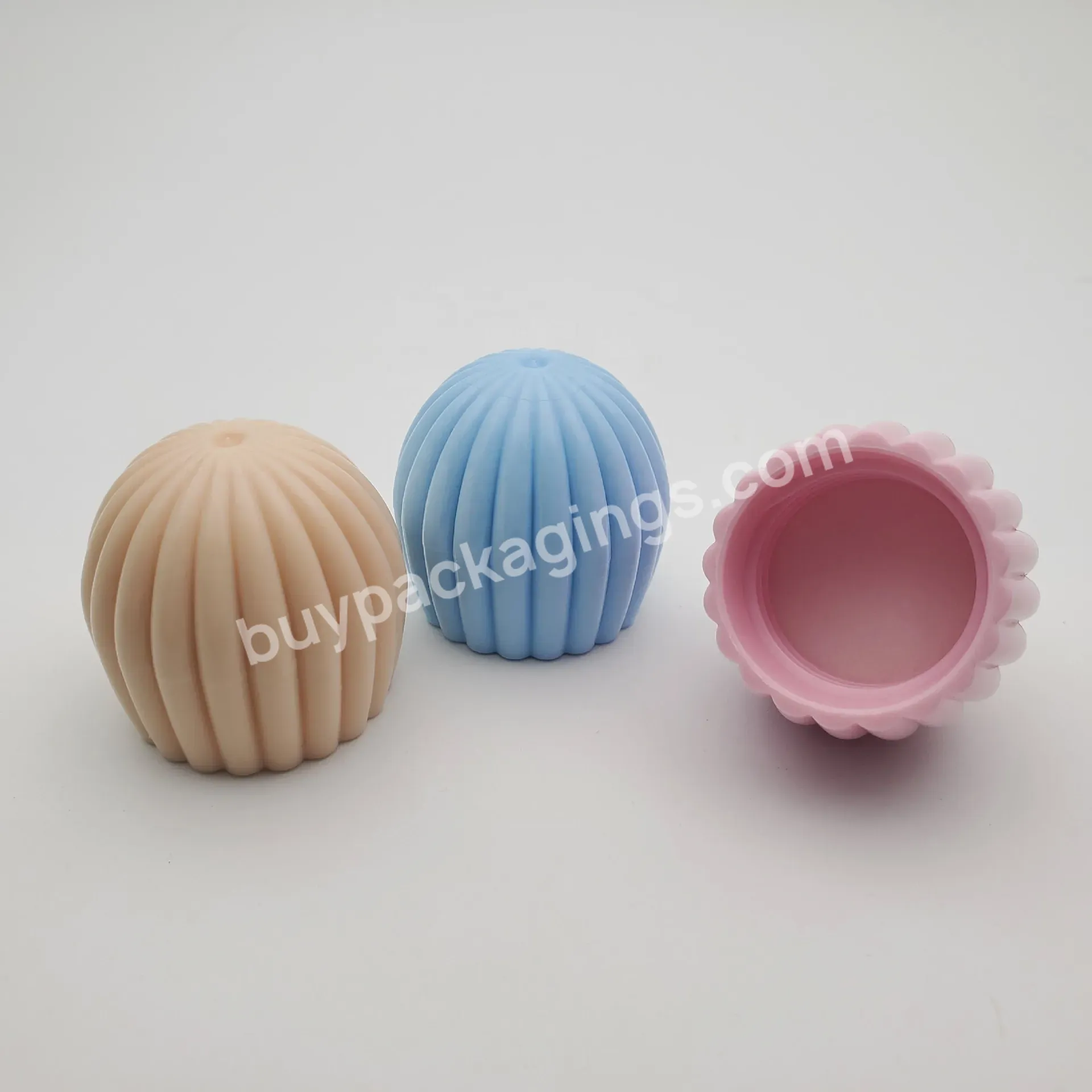 24/410 Cute Pink Blue Pineapple Shaped Screw Cap For Women's Laundry Detergent Bottles