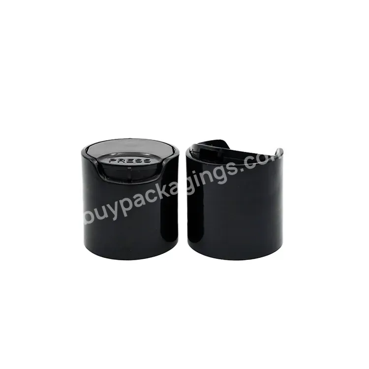 24/410 Frost Matte Black Disc Top Cap