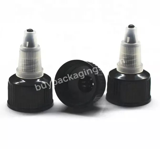 24/410 Long Nozzle Dropper Cap 24mm Din Plastic Twist Top Cap