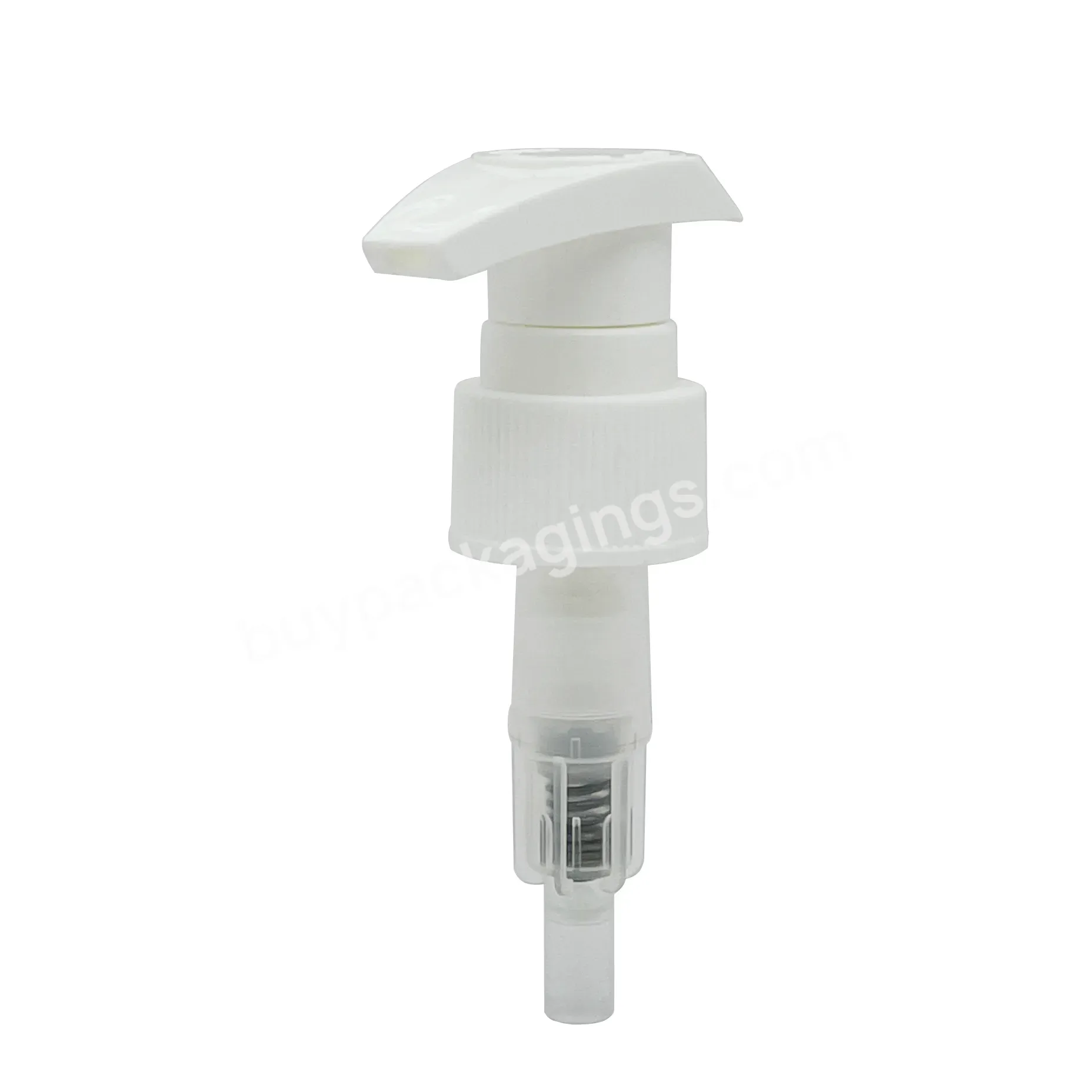 24/410 Press Rotary Thread Plastic Pp Pump Head Hand Sanitizer Lotion White Pump