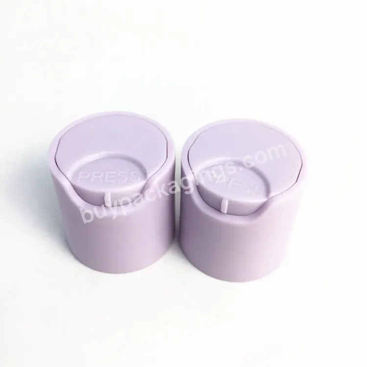 24/410,28/410 Disc Top Cap,Smooth Disc Dispensing Caps For Shampoos Pp