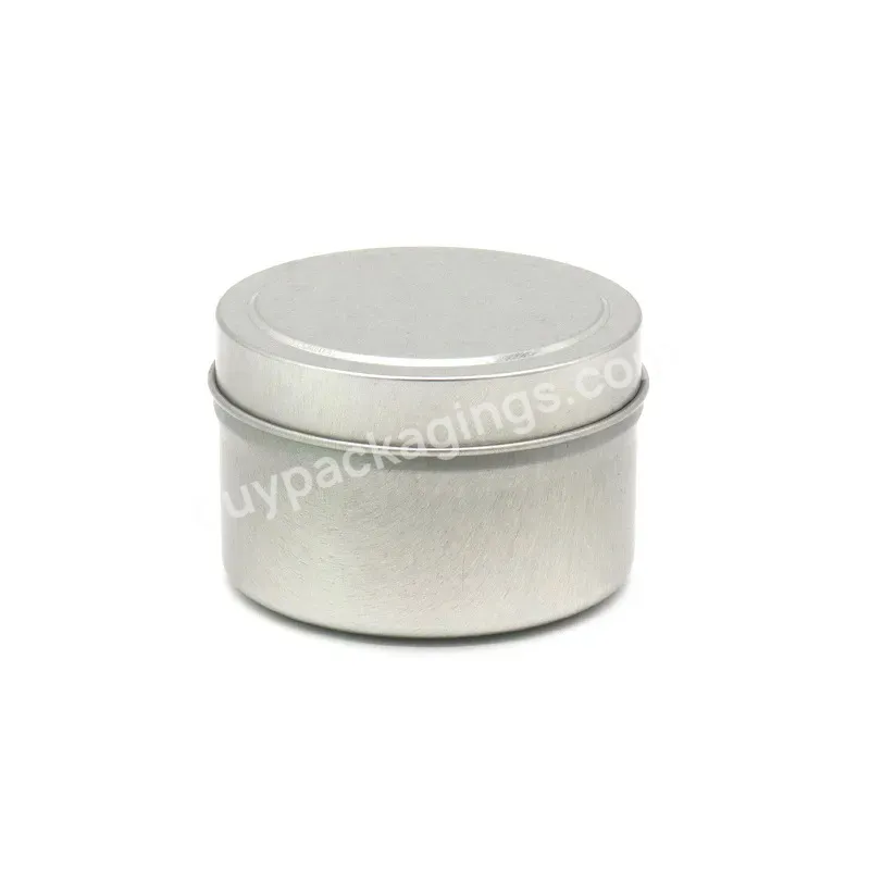 2/4/6/8 Ounce 60ml 120 Ml 180ml 250ml Mini/small Heat Resistant Travel Candle Tin Can/box/vessels/containers