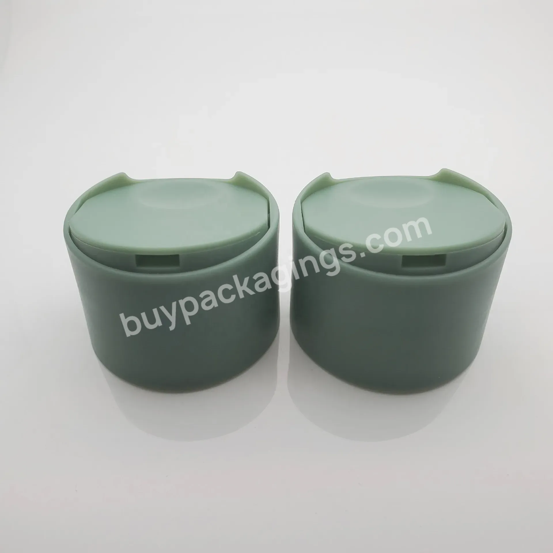 24mm 24/410 Injection Matte Frosted Double Layers Disc Top Press On Cap Lid - Buy Disc Top Cap,Double Layer Disc Top Cap,Matte Cap.