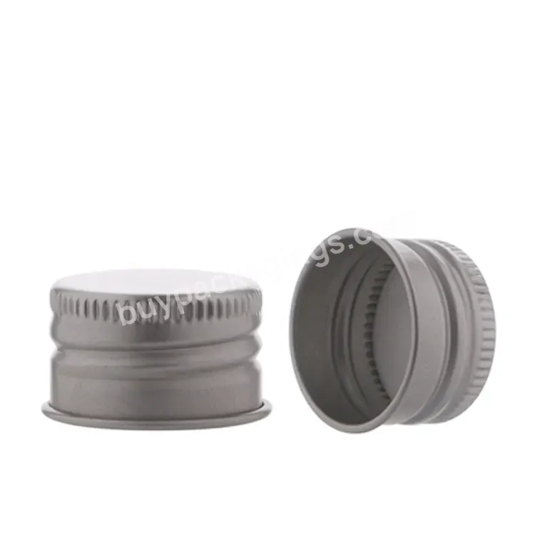 24mm,28mm Aluminum Silver Screw Bottle Cap,28mm Aluminum Cap For Bottle