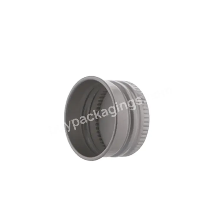 24mm,28mm Aluminum Silver Screw Bottle Cap,28mm Aluminum Cap For Bottle