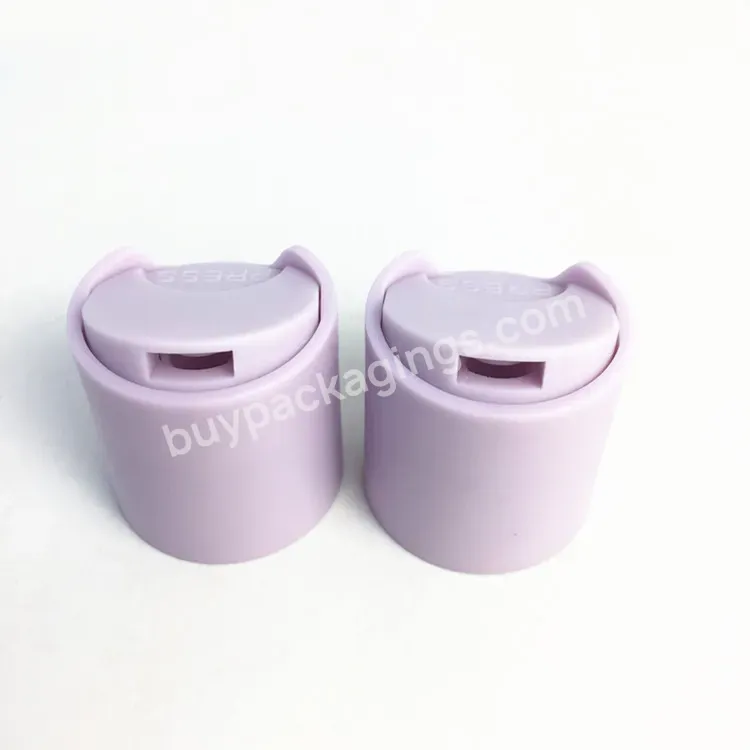 24mm,28mm Plastic Shampoo Lotion Bottle Dispensing Caps Press Disc Top Caps