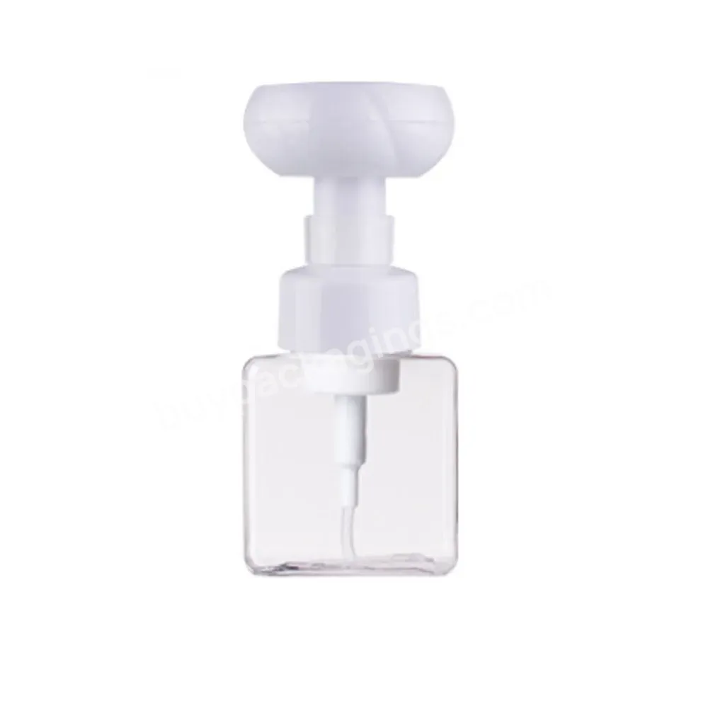 250/450/650ml Hot Sale Press Type Body Wash Bottle Mousse Hand Sanitizer Plastic Separate Bottle Foam Flower Sparkling Bottle