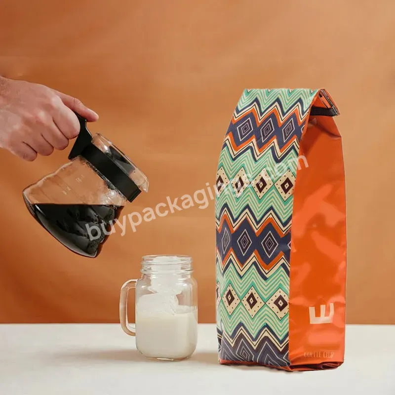 250g 340g Wholesale Custom Printed Aluminum Plastic Doypack Food Grade Packaging Custom Printed Coffee Bags
