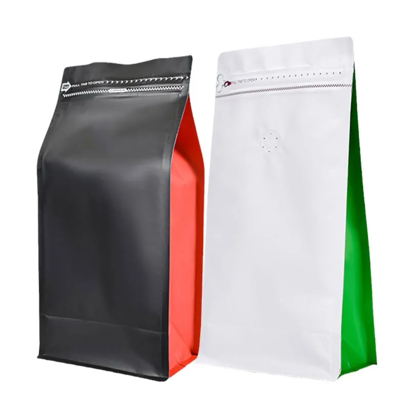 250g 500g 100g 200g 2kg Laminated Side Gusset Private Label 1kg Coffee Bag