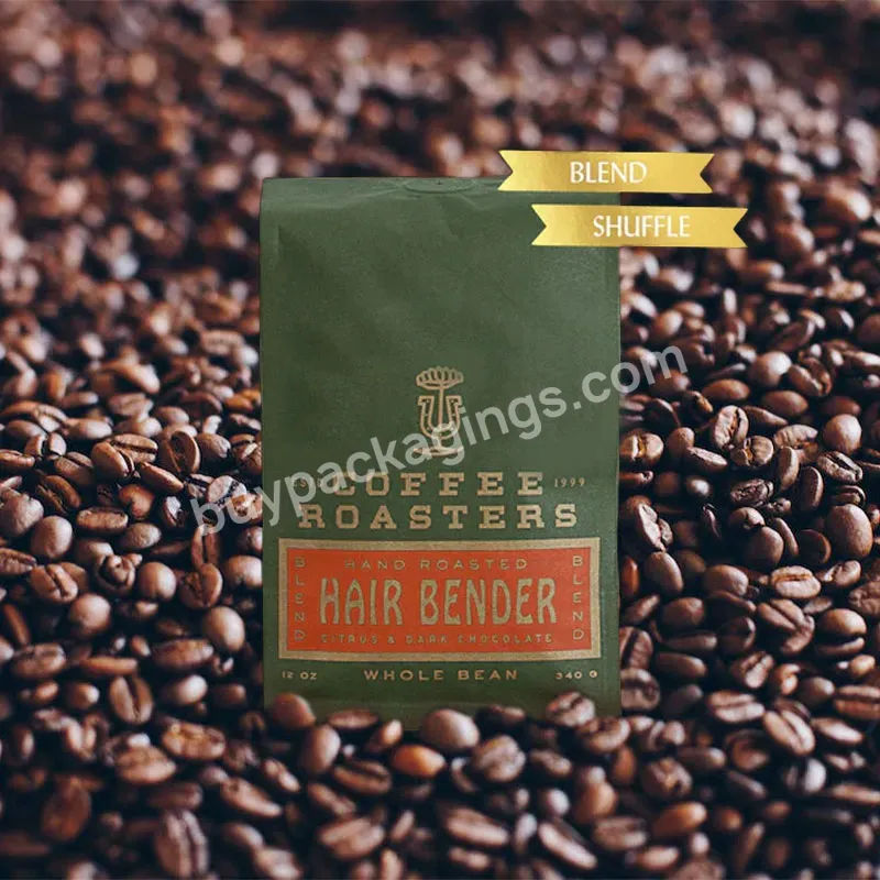 250g Coffee Bags With Valve And Zipper