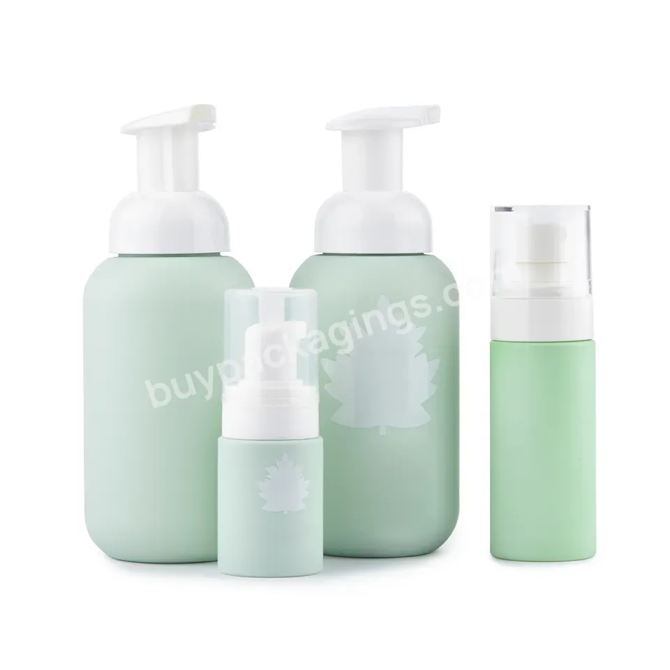 250ml 30ml 10g Luxury Matte Frosted Customized Pet Skincare Hand Cream Toner Lotion Foam Pump Dispenser Bottle