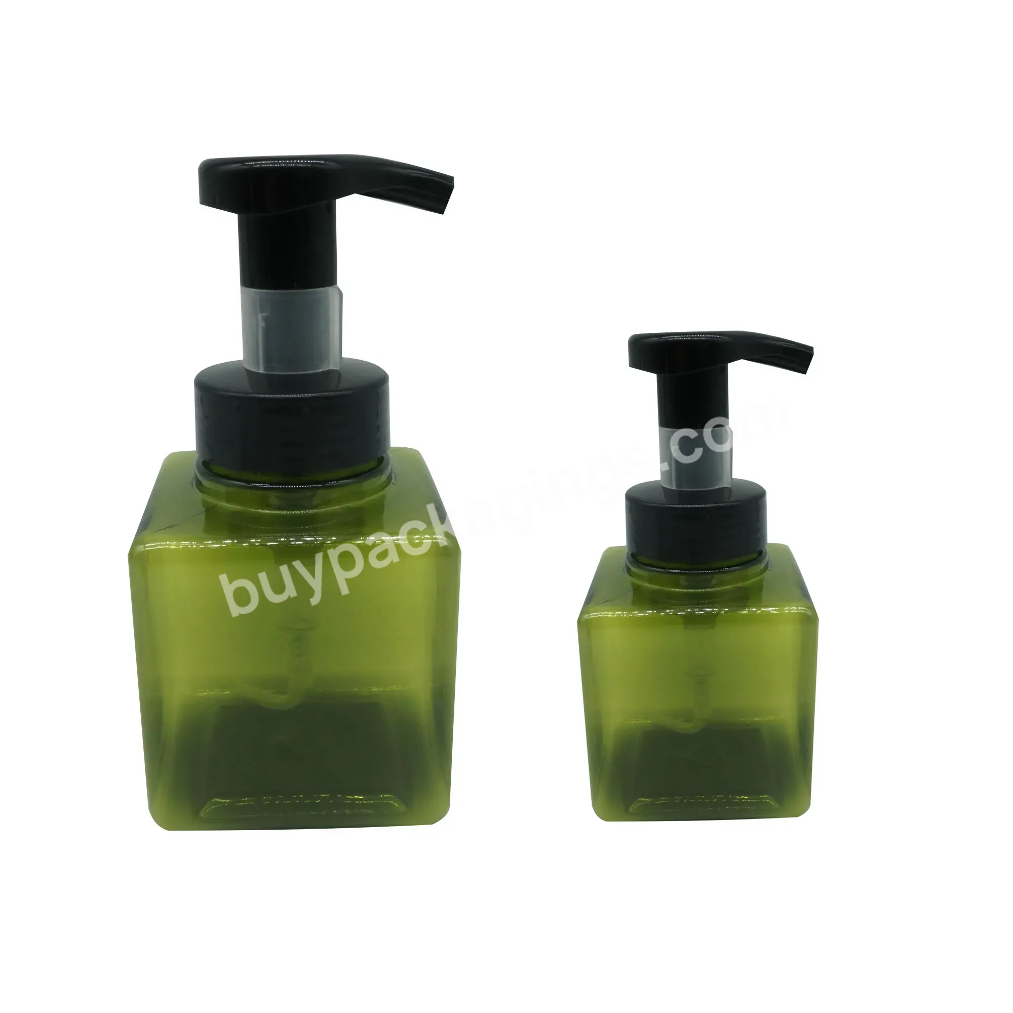 250ml 350ml 450ml China Supplier New Arrivals Transparent Dark Green Square Foaming Hand Soap Body Wash Mousse Cosmetic Bottle - Buy 250ml 350ml 450ml China Supplier New Arrivals Bottle,Transparent Dark Green Square Bottle,Foaming Hand Soap Body Wash