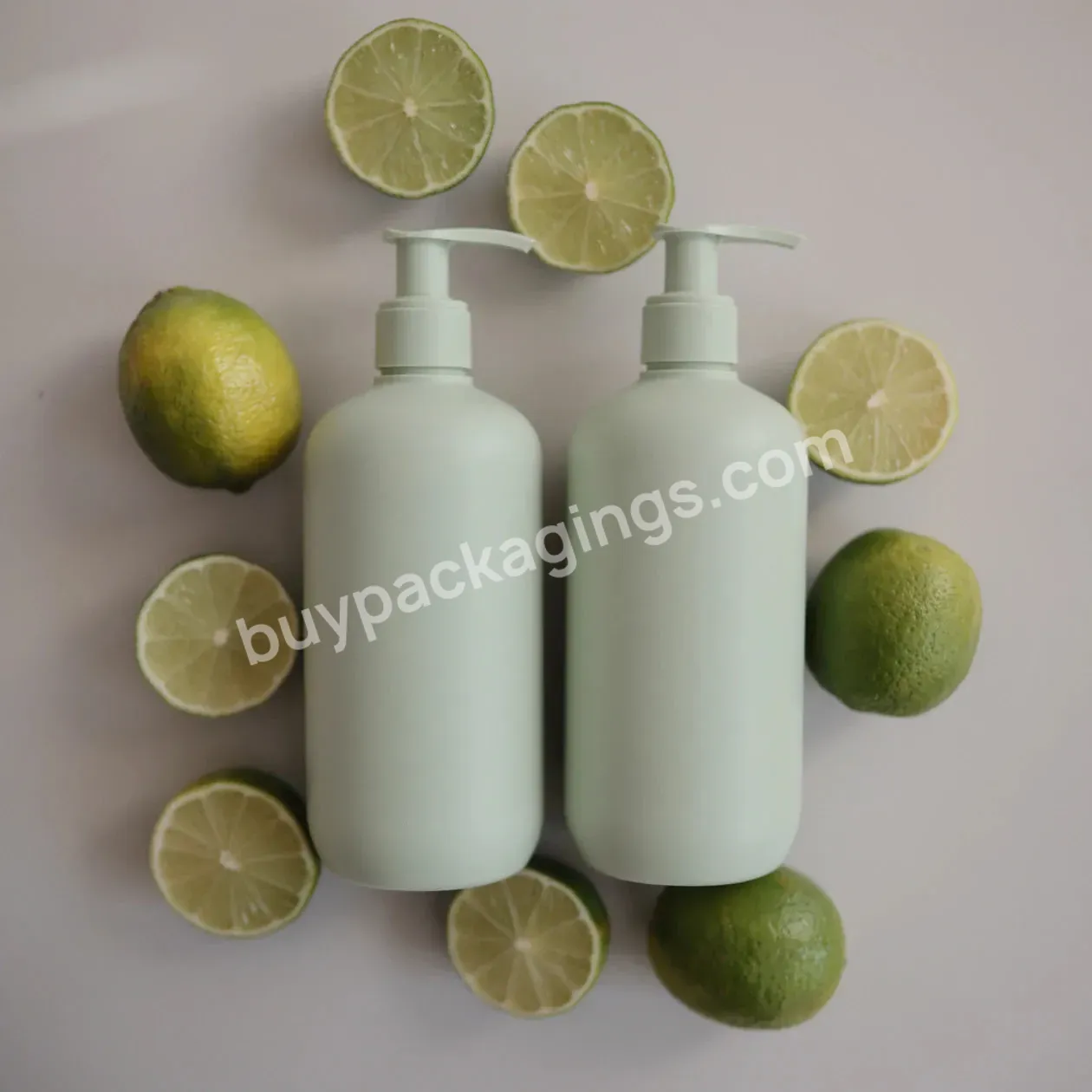 250ml 400ml 500ml Eco-friendly Biodegradable Cosmetic Packaging Bottle Soft Touch Squeeze Body Lotion Bottles Shampoo Bottle