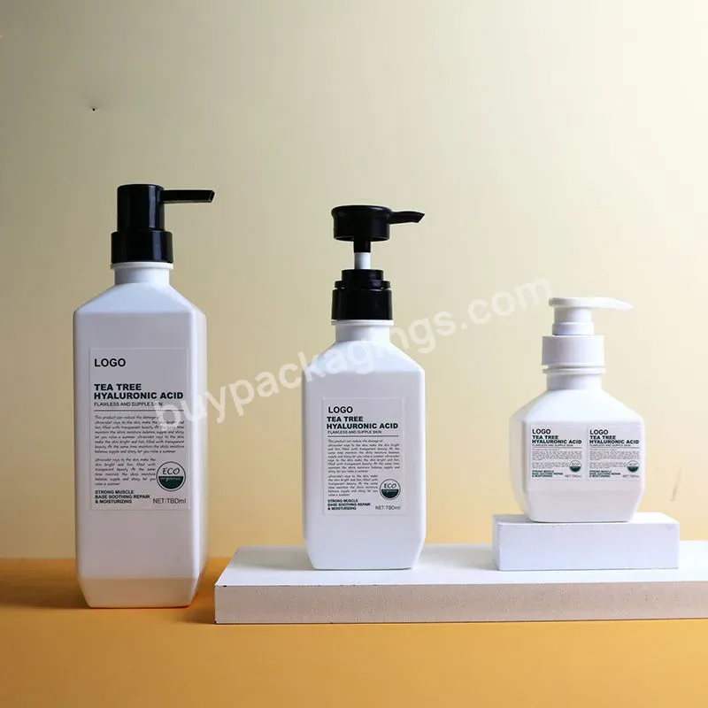 250ml 500ml 700ml Factory Custom Plastic Packaging Hand Wash Liquid Shampoo Pet Lotion Pump Bottle