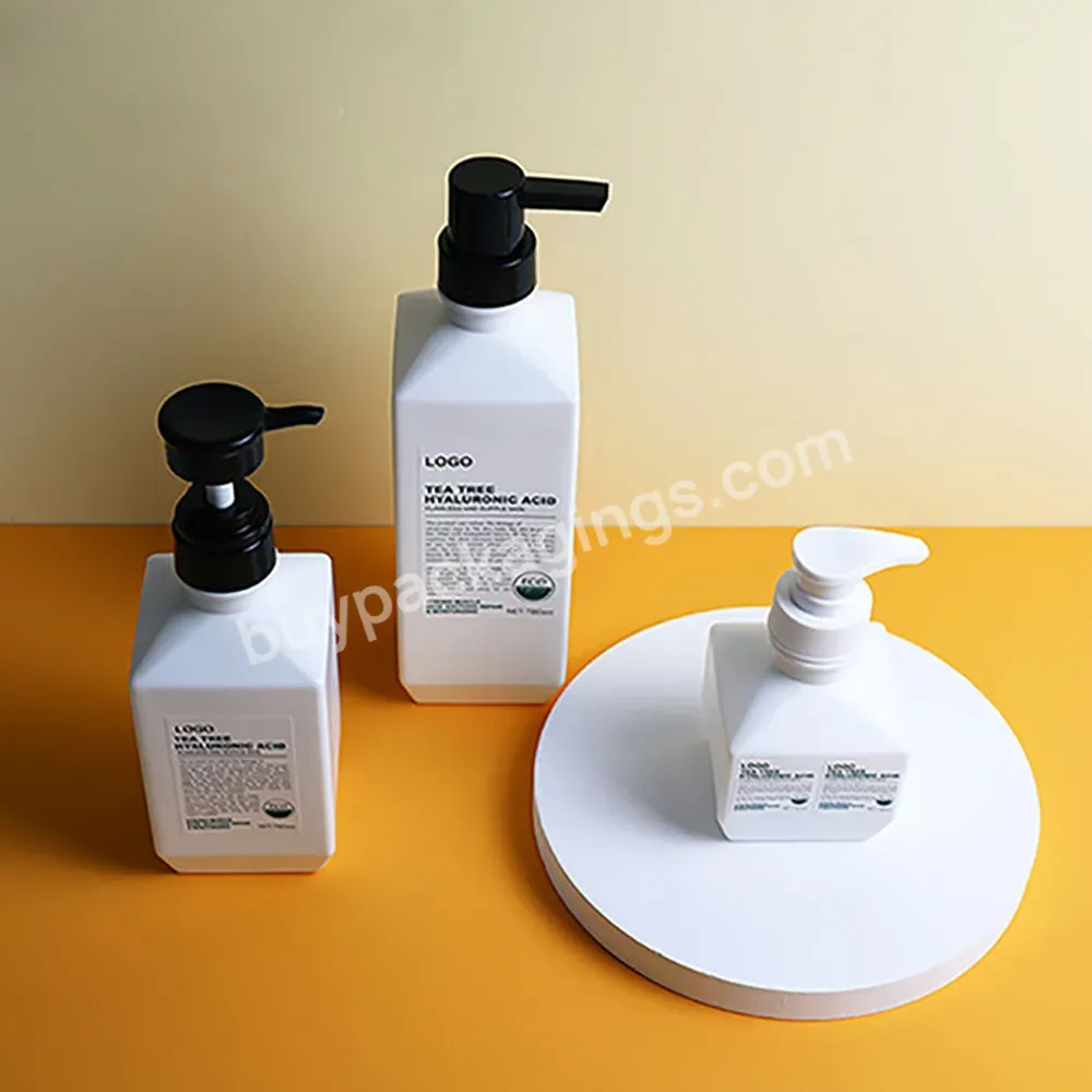 250ml 500ml 700ml Factory Custom Plastic Packaging Hand Wash Liquid Shampoo Pet Lotion Pump Bottle