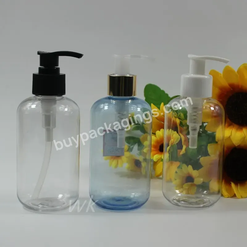 250ml 500ml Pet Hand Wash Liquid Soap Lotion Pump Bottle