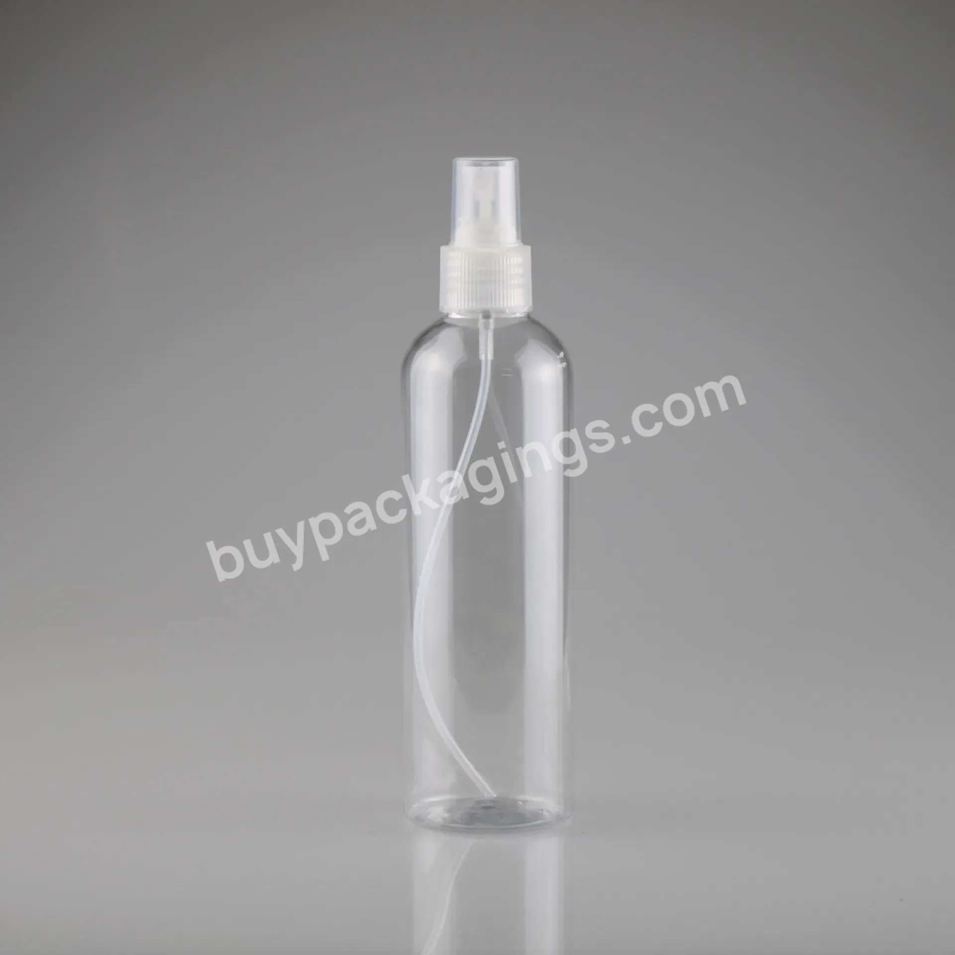 250ml Empty Transparent Medical Plastic Pet Spray Bottle 100ml For Free Hand Sanitizer