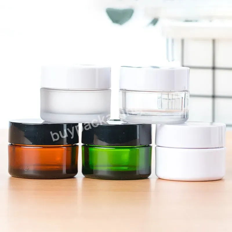 250ml Pet Empty Facial-pack Cosmetic Container And Packaging Pet 30g 50g Plastic Cream Jar Face Cream Containers
