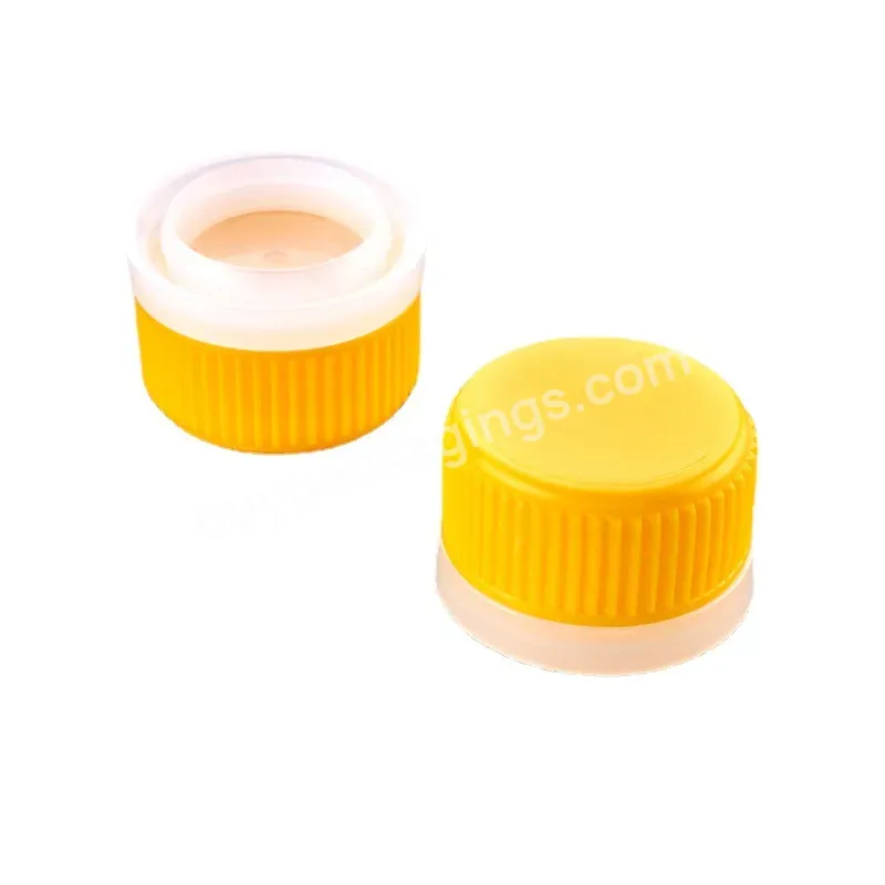 25.4mm Wholesale Tinplate Can Plastic Lid Car Additive Bottle Lid Round Fuel Paula Ring Lid