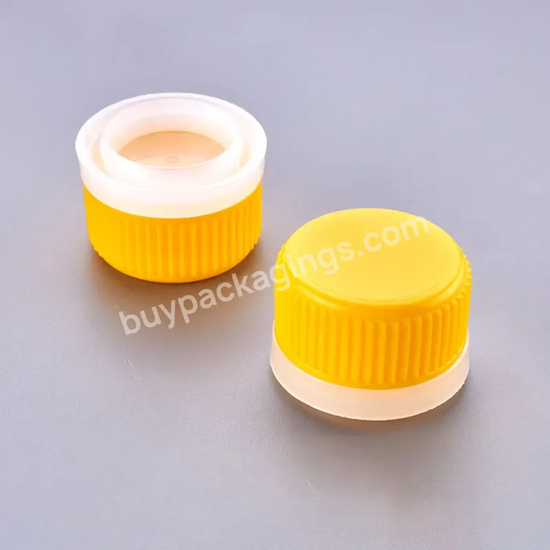 25.4mm Wholesale Tinplate Can Plastic Lid Car Additive Bottle Lid Round Fuel Paula Ring Lid