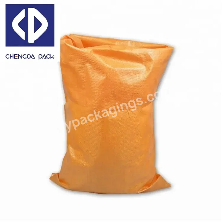 25kg 50kg Colorful Plastic Polypropylene Pp Woven Bags Woven Raffia Sacks