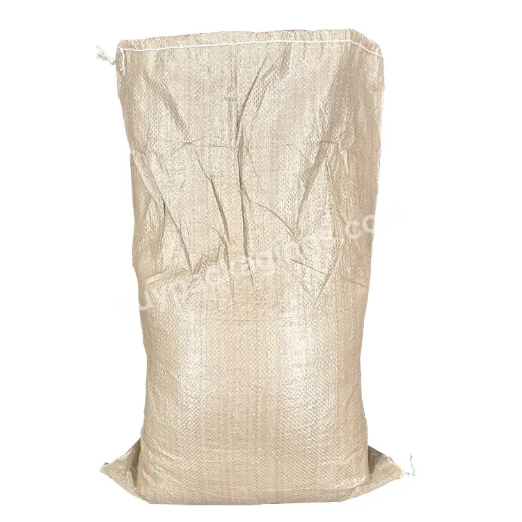25kg 50kg Empty Sack Pp Woven Rubble Bags Sack For Packing Garbage Construction Rubble 50kg Bag