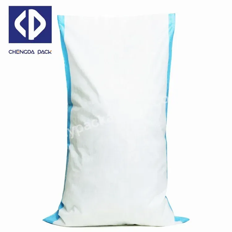 25kg 50kg Pp Woven Polypropylene Corn Starch Bags Empty Organic Fertilizer Grain Rice Feed Sugar Jute Sack