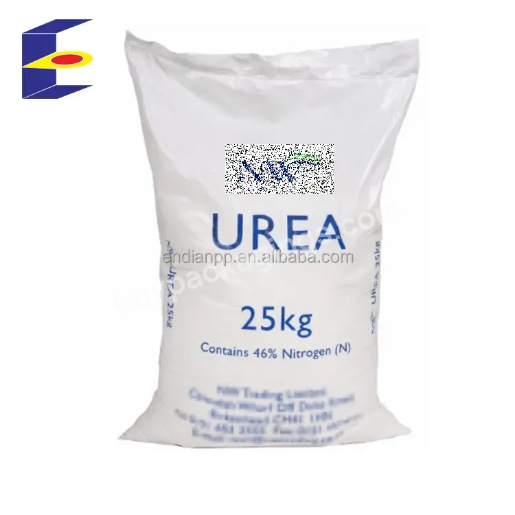 25kg 50kg Printed Pp Sacks Plastic Woven Bags For Fertilizer Urea Package Bags