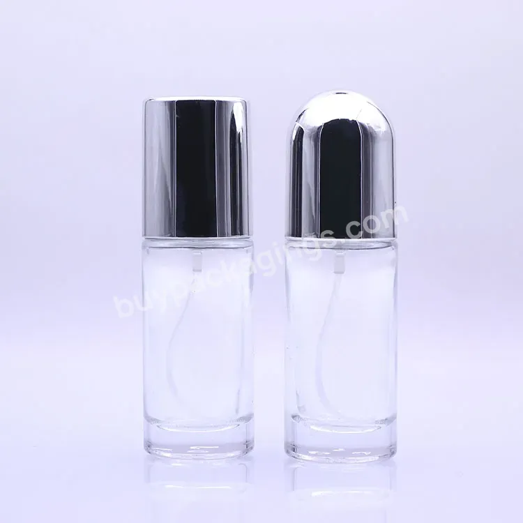 2.5ml 3ml 5ml 10ml Clear Perfume Glass Bottle With Fine Mist Atomizer Spray