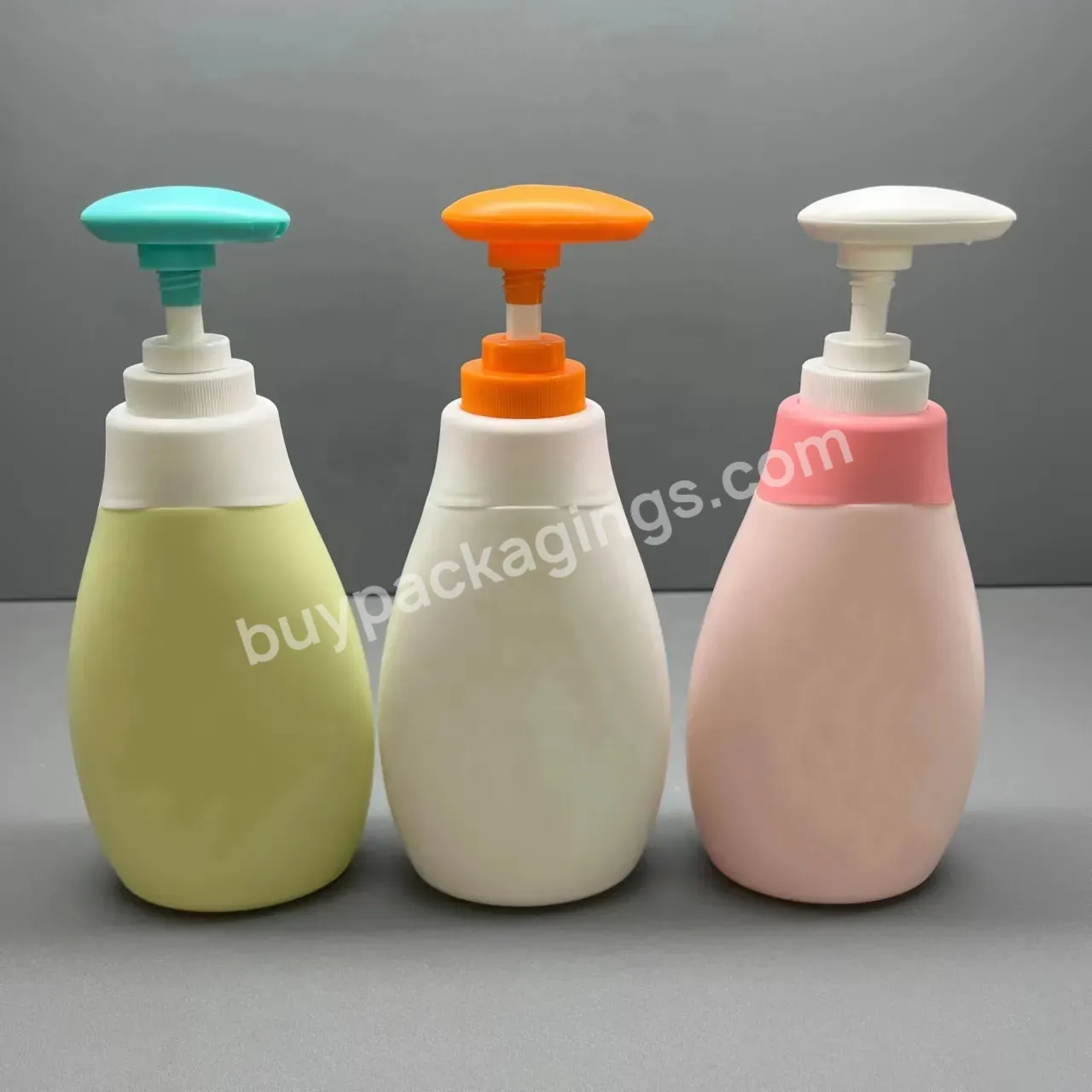 260ml Baby Care Hdpe Body Wash Lotion Bottle New Design