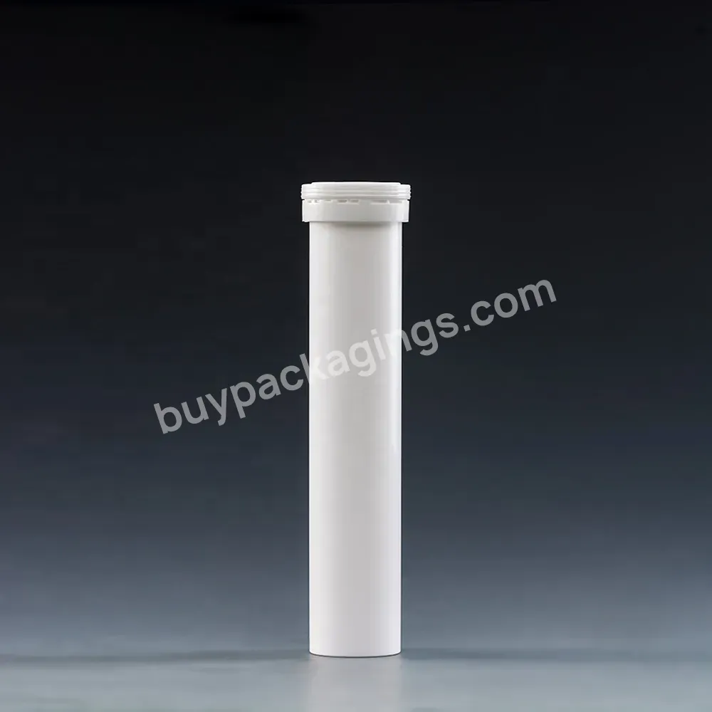 27*144mm Medical Plastic Desiccant Caps & Vials Desiccant Plastic Containers Empty Vitamin C Tablets Packaging Tube