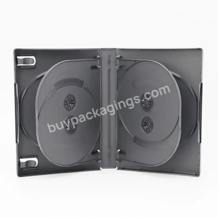 27mm Dvd Cd Case Long Disc Gta5 Cd/dvd Holder Plastic Dvd 6 Disks Storage Packaging Cases Boxes