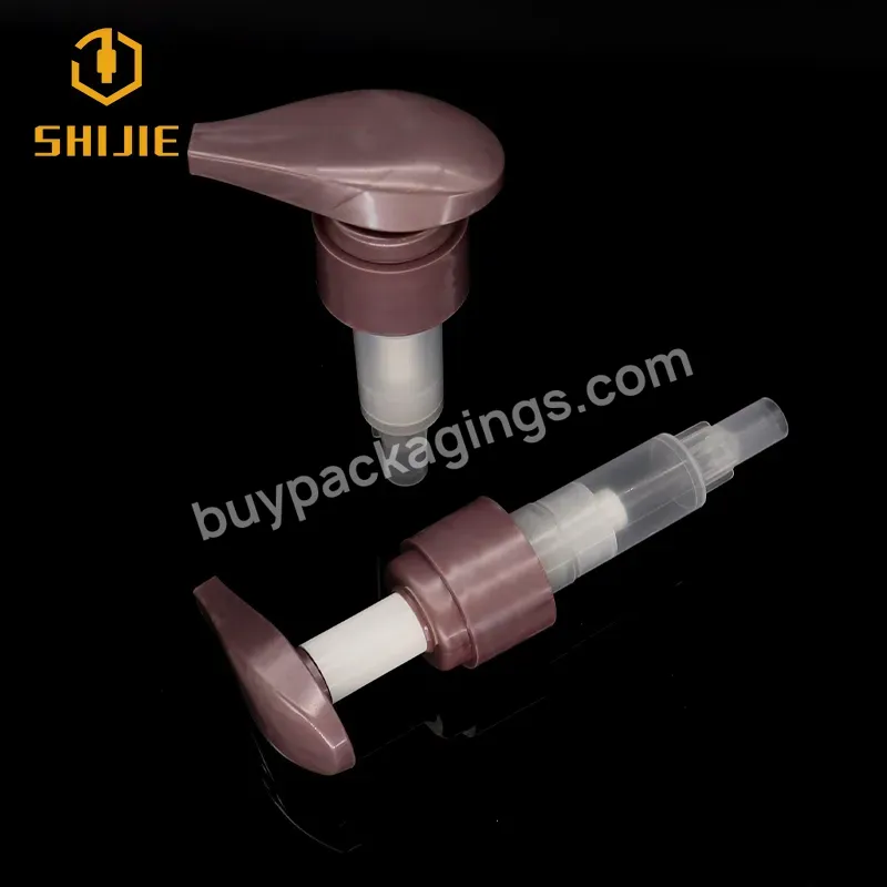 28 Mm/24 Mm Stripe Lotion Shampoo Pump Lotion Tube Long Nozzle Plastic Body Cream Lotion Pump Hand Liquid Soap Dispenser Pump