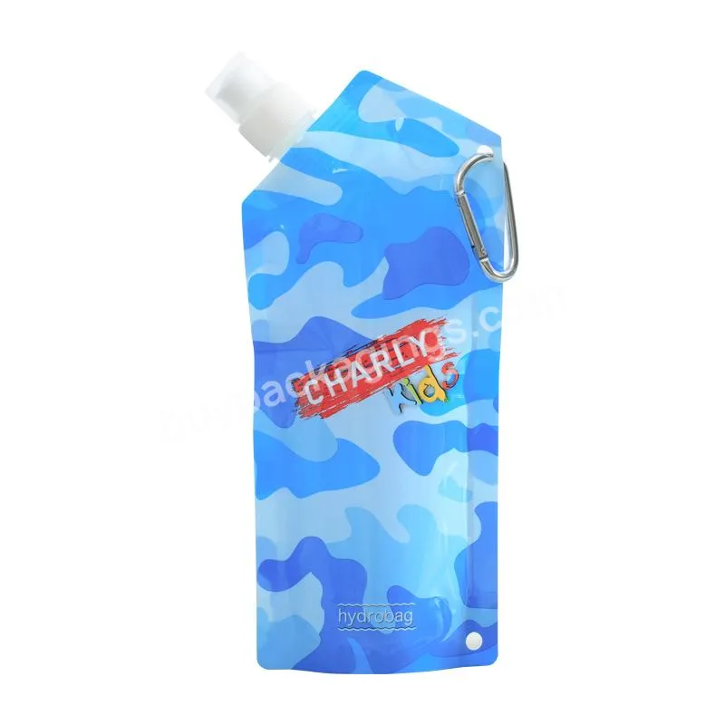 28 Oz 500ml 480ml 780ml Multi-size Factory Price Customizable Stand Up Portable Plastic Reusable Water Pouch Drinking Water