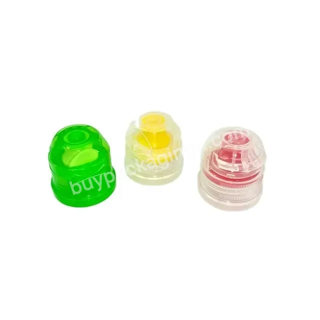 28/38mm Plastic Flip Top Cap With Silicone Valve For Sport Water Bottle,Flip Top Cap For 1881 1810 Neck Bottle