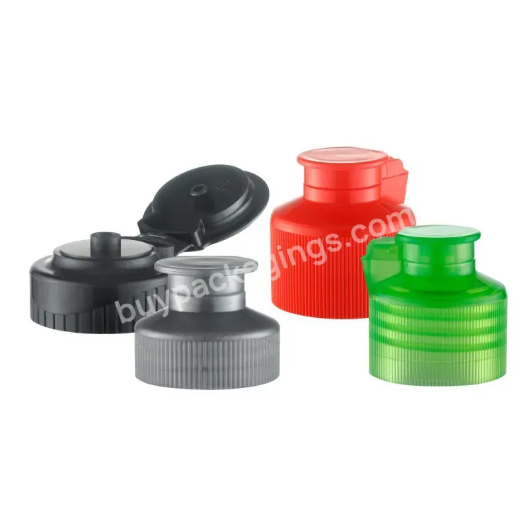 28/400 Ribbed Plastic Flip Top Cap